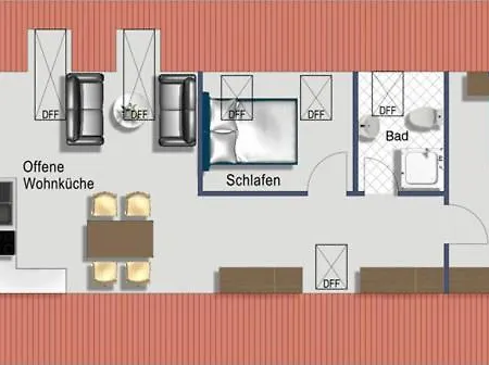 Gertrude 109 - Hafenblick Appartement